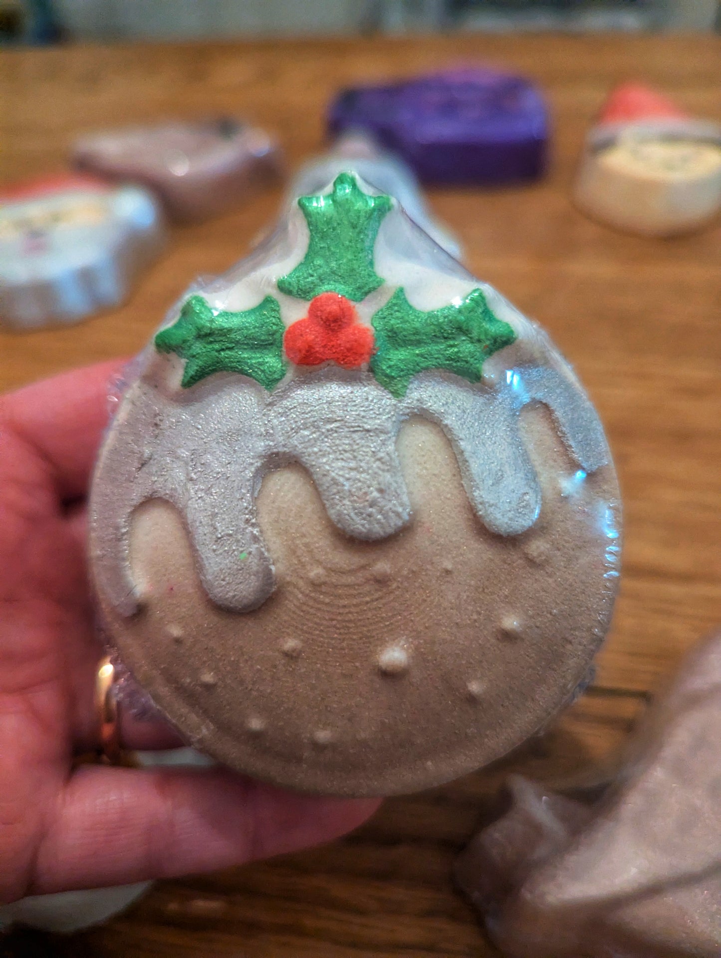 Christmas Pudding -  Bath Bomb