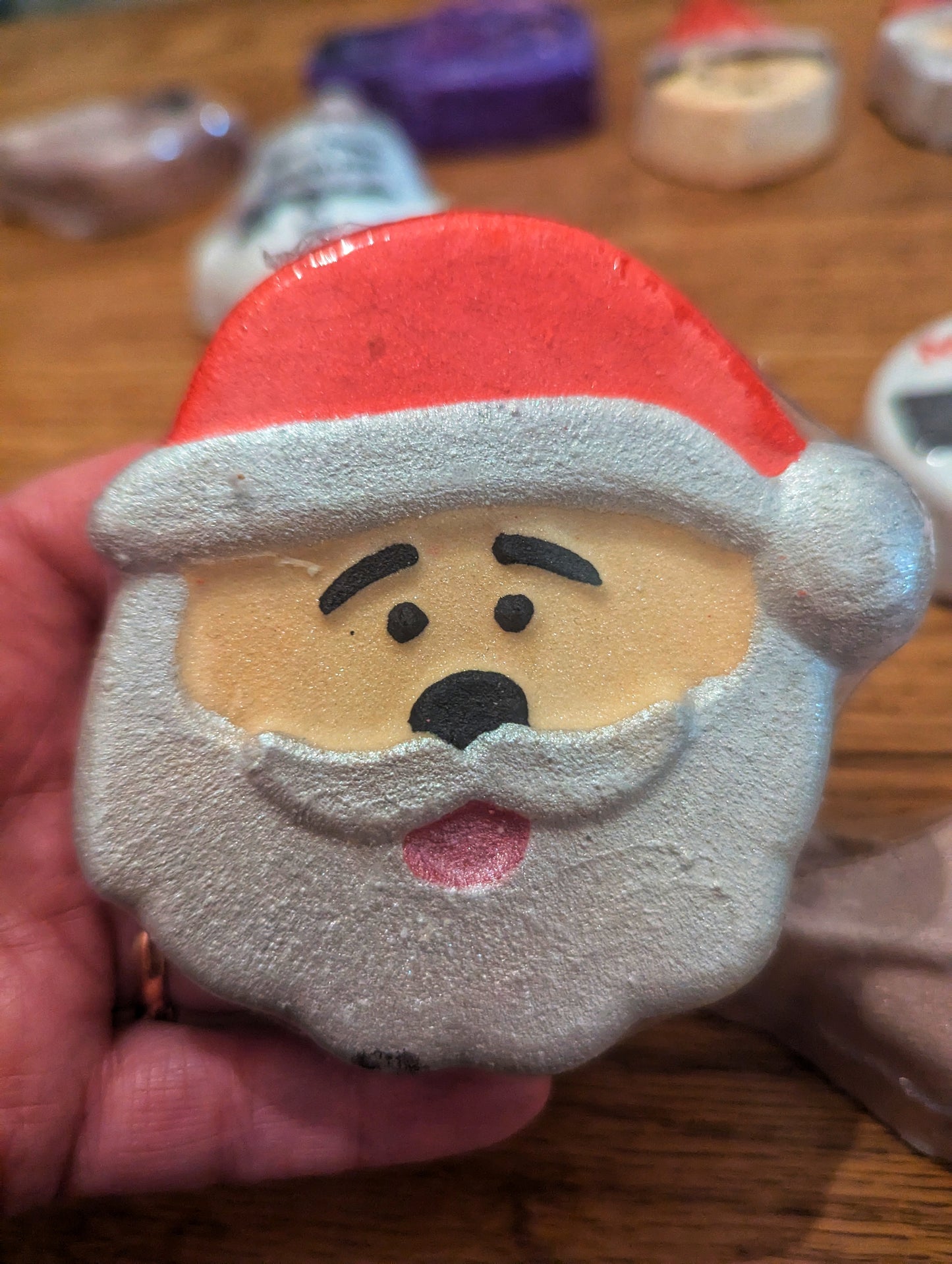 Large Santa -  Bath Bomb