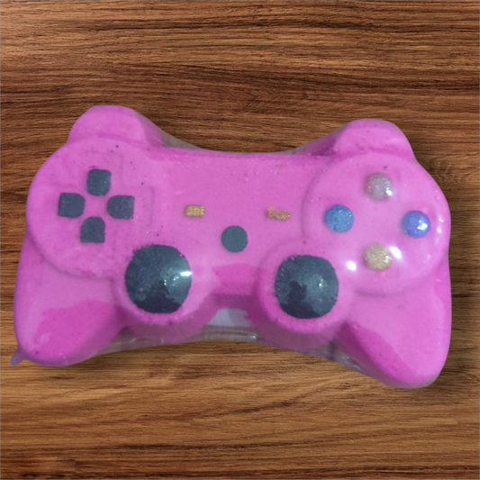 Play games controller (Pink) -  Bath Bomb