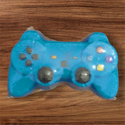 Play games controller (Blue) -  Bath Bomb